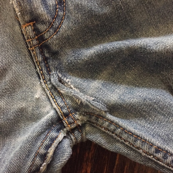Vintage Levi Jeans for Upcycling 33 x 29 - 30 - Picture 7 of 9